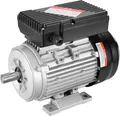 Produktbild: VEVOR 0,75 kW Elektromotor 1400 U/min, AC 220240 V 5,45 A, 80, B3-Rahmen, Luftkompressormotor einphasig, 19 mm Keilwelle, Rechts-/Linkslauf für landwirtschaftliche Maschinen und allgemeine Geräte