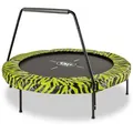 Produktbild: EXIT-Toys Fitness-Trampolin Tiggy Junior, bis 30kg, Ø 140cm, neongrün, mit Bügelgriff aus Schaumstoff