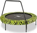 Produktbild: EXIT Tiggy junior Trampolin mit Bügel ø140cm - schwarz/grün