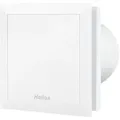 Produktbild: Helios 06171 MiniVent M1/100 Kleinraumventilator Badlüfter zweistufig (90/75 m3/h) mit Rückluftsperrklappe für Wand, Decke oder Schacht