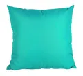 Produktbild: JACK 50x50cm Outdoor Lounge Kissen Dekokissen inkl. XXL-Füllung Wasserabweisend Sitzkissen Garten Stuhl Lotus Effekt, Farbe:Türkis