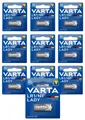 Produktbild: 10x VARTA Lady / LR1 / Size N /  1,5V Batterie   1,5 Volt