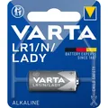 Produktbild: 1x LR1 Lady N 4001 MN9100 Batterie 850mAh  ø12x29mm VARTA 4001