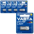 Produktbild: 5x VARTA LR1 Lady N 4001 MN9100 Batterie 850mAh  ø12x29mm 4001