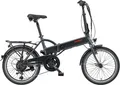 Produktbild: Telefunken E-Bike Faltrad Kompakt F820, 6 Gang Shimano Tourney Schaltwerk, Heckmotor, 280,8 Wh, Pedelec, Elektrofahrrad für Damen u. Herren