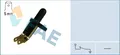 Produktbild: FAE Switch door contact 67210