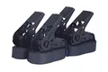 Produktbild: Sandax 4er-Set Zurrgurte mit Ratsche, langlebige Einteilige Spanngurte, Ratschengurte, Länge 4 Meter (4m), Breite 25mm, Farbe schwarz, TÜV Zertifiziert, belastbar bis 900kg, nach DIN EN 12195-2