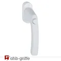Produktbild: Hoppe Fenstergriff Liege Druckknopf Alu verkehrsweiß 0540SV/U26 F9016 37 mm