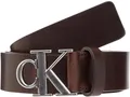 Produktbild: Calvin Klein Jeans Herren Gürtel Round Mono Plaque Leather Belt aus Leder