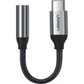 Produktbild: Ugreen Kabel / Adapter Miniklinke auf USB-C Kopfhörer Adapter, 10cm, Grau