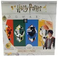 Produktbild: 500 Teile Puzzle Harry Potter Hogwarts-Häuser Wappen Winning Moves Warner Bros