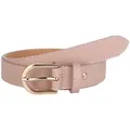 Produktbild: MIRROSI Ledergürtel Damen Herren Gürtel, Made in Italy, 3cm breit (Passt fast zu jeder Hosenschlaufe, aus Echtem Leder) rosa 90cm
