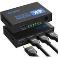 Produktbild: 4K HDMI Splitter 1 Eingang 4 Ausgänge Verteiler für PC Laptop HDTV Projektor ...