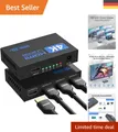 Produktbild: 4-Port HDMI Verteiler - HDCP & HDR Unterstützung für beeindruckende Bildqualität