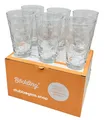 Produktbild: 6 x Premium Dubbeglas 0,5 Liter + 6 x 
