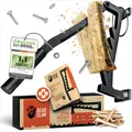 Produktbild: Holzspalter manuell  Anzündholz Spalter zur Wandmontage  Handholzspalter, Spa...