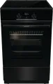 Produktbild: Gorenje Standherd GEIT5C60BPG | Elektroherd Induktion | 50 cm | 70 L | AirFry | Schnellaufheizung | Schwarz, A (Spektrum:  bis D)