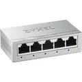 Produktbild: GS-105B V5, Switch silber, 5-Port Desktop Gigabit Ethernet Switch