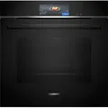 Produktbild: Siemens HB778G3B1 - iQ700 Backofen mit 5 Jahre Garantie, Schwarz/Edelstahl, 4D Heissluft, Pyrolyse, 60 x 60 cm