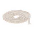 Produktbild: NKlaus Baumwolle Docht 2mm Ø – Runddocht 5m für Öllampe, Ersatzdocht für Öllaternen, saugstark & geflochten 16520