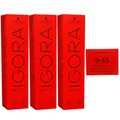 Produktbild: Schwarzkopf Igora Royal 3 x 60 ml 9-55 extra hellblond gold extra Haarfarbe Crem
