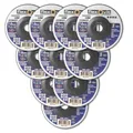 Produktbild: Schruppscheibe Schleifscheibe 100 x 7 mm 10er Set für Werkstatt Industrie DIY
