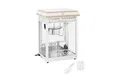 Produktbild: Royal Catering Popcornmaschine Popcornmaker 1600 W 5 kg/h weiß/golden Popcornautomat Teflon Zubehör