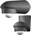 Produktbild: Grothe 94535 Aufputz PIR-Bewegungsmelder 360 ° Relais Schwarz IP55