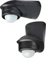 Produktbild: Bewegungsmelder Grothe 360° PIR Schwarz IP55 AP BM360sw 2200W 230V RAL9005
