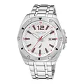 Produktbild: Nautica NAPTCS221 analoge Herren-Quarzuhr mit Edelstahlarmband, Silber, Armband