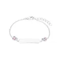 Produktbild: Prinzessin Lillifee Identarmband 925 Sterling Silber Mädchen Kinder Armschmuck, mit Zirkonia synth., 12+2 cm, Silber, Herz, Kommt in Schmuck Geschenk Box, 2027208