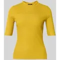 Produktbild: Zero Strickshirt aus Viskose-Mix mit Rundhalsausschnitt in GELB, Größe 36