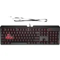 Produktbild: HP OMEN Encoder Tastatur - Volle Größe (100%) - Kabelgebunden - USB - Mechanischer Switch - QWERTY - Schwa - Schwarz