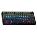Produktbild: AULA F75 Kabellose Mechanische Tastatur QWERTY US Gradient Grey Side-Engraved
