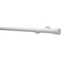 Produktbild: Gardinia Gardinenstangen-Set Korfu Ø 28 mm 1-Lauf 160 cm Weiß