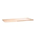 Produktbild: Werkbankplatte, Buche-Massiv-Platte, 1700 x 685 x 40 mm