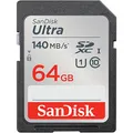 Produktbild: SanDisk Speicherkarte SDXC-Card Ultra 64 GB, 1 St.