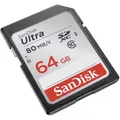 Produktbild: SanDisk Ultra 64GB SDXC Speicherkarte 140MB/s SDSDUNB-064G-GN6IN