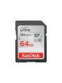 Produktbild: SANDISK Ultra SD - 140MB/s - 64GB SDSDUNB-064G-GN6IN
