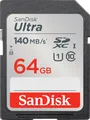 Produktbild: SanDisk SDXC Ultra 64GB SDSDUNB-064G-GN6IN