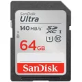Produktbild: 64 GB SDXC-Karte Ultra UHS-I U1 Class10 140 MB/s, Speicherkarte