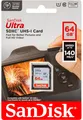 Produktbild: SanDisk Ultra Class 10 SD, SDHC, SDXC Speicherkarten, Case 32GB 64GB 128GB 256GB