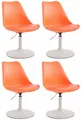 Produktbild: CLP Esszimmerstuhl Meverick Kunststoff (4er Set), dreh-&verstellbar