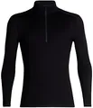 Produktbild: Icebreaker Herren Funktionsshirt 260 Tech LS Half Zip, Black, L, 104372001L