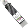 Produktbild: STAHLWERK Wolframelektroden Gold, Grau, Pink, Weiß, Grün 2,4 mm Set