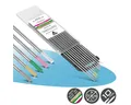 Produktbild: STAHLWERK Stabelektroden 10 x WIG Wolframelektroden 2,4 mm versch. Sorten, (Packung), beste Schweißeigenschaften sorgen für ein perfektes Arbeitsergebnis.