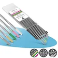 Produktbild: STAHLWERK Wolframelektroden Gold Grau Pink Weiß Grün 2,4 mm je 2 im 10er Set