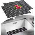Produktbild: Schutzmatte Spülbecken PVC 2er-Set antibakteriell flexibel zuschneidbar
