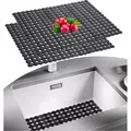 Produktbild: Set of 2 Protective Mats for Kitchen and Bathroom, PVC Sink Mat, Cut to Size ...