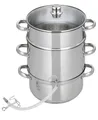 Produktbild: Einkochtopf Entsafter Galactica, Edelstahl, Ø 26 cm, Induktion